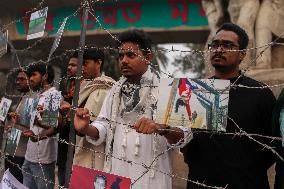 Protest In Dhaka.