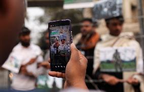 Protest In Dhaka.