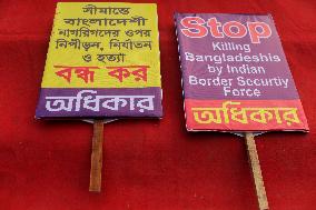 Protest In Dhaka.