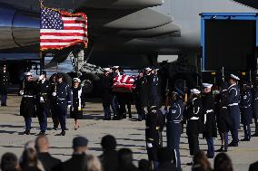 Jimmy Carter Arrival Ceremony For DC State Funeral