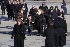 Jimmy Carter Arrival Ceremony For DC State Funeral