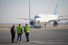 First International Flight Lands At Reopened Damascus Airport