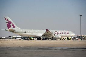 First International Flight Lands At Reopened Damascus Airport