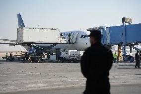 First International Flight Lands At Reopened Damascus Airport