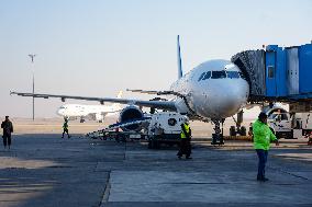 First International Flight Lands At Reopened Damascus Airport