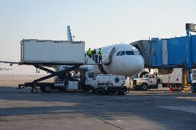 First International Flight Lands At Reopened Damascus Airport