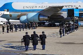 Jimmy Carter Arrival Ceremony For DC State Funeral