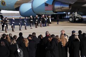 Jimmy Carter Arrival Ceremony For DC State Funeral