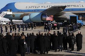 Jimmy Carter Arrival Ceremony For DC State Funeral