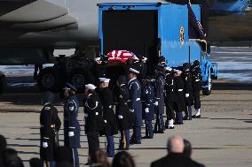 Jimmy Carter Arrival Ceremony For DC State Funeral