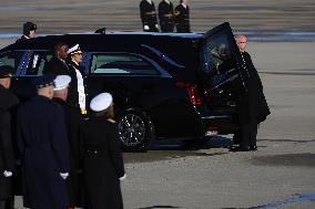 Jimmy Carter Arrival Ceremony For DC State Funeral