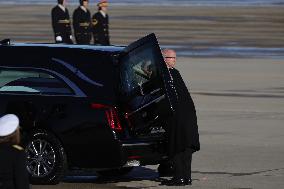 Jimmy Carter Arrival Ceremony For DC State Funeral