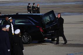 Jimmy Carter Arrival Ceremony For DC State Funeral