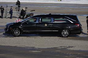 Jimmy Carter Arrival Ceremony For DC State Funeral