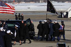 Jimmy Carter Arrival Ceremony For DC State Funeral