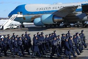 Jimmy Carter Arrival Ceremony For DC State Funeral