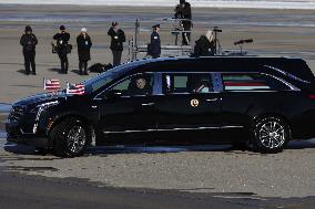 Jimmy Carter Arrival Ceremony For DC State Funeral