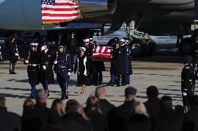 Jimmy Carter Arrival Ceremony For DC State Funeral