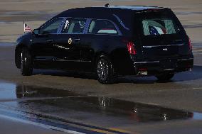 Jimmy Carter Arrival Ceremony For DC State Funeral