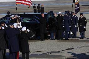 Jimmy Carter Arrival Ceremony For DC State Funeral