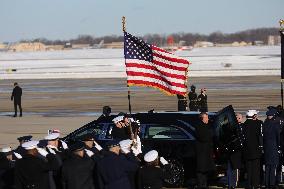 Jimmy Carter Arrival Ceremony For DC State Funeral