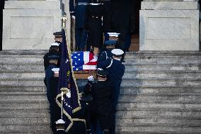 Arrival ceremony for Jimmy Carter at the Capitol