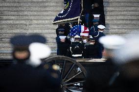 Arrival ceremony for Jimmy Carter at the Capitol