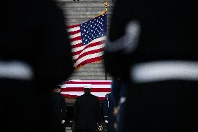 Arrival ceremony for Jimmy Carter at the Capitol