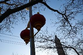 Chengtian Temple Pagoda Spire Damaged in Yinchuan