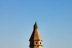 Chengtian Temple Pagoda Spire Damaged in Yinchuan