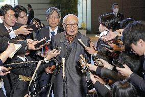 Japan PM Ishiba meets A-bomb survivor group