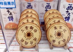 Dough Cakes Covered With Greetings Words