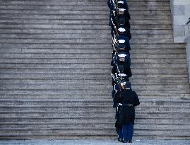 Arrival ceremony for Jimmy Carter at the Capitol