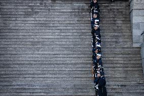 Arrival ceremony for Jimmy Carter at the Capitol