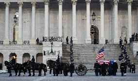 Arrival ceremony for Jimmy Carter at the Capitol