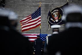 Arrival ceremony for Jimmy Carter at the Capitol