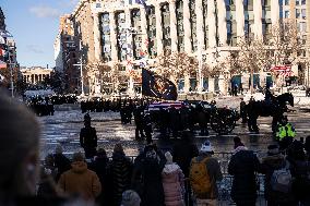 President Jimmy Carter's Procession To The US Capital