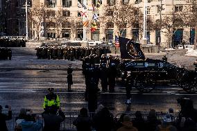 President Jimmy Carter's Procession To The US Capital