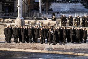 President Jimmy Carter's Procession To The US Capital