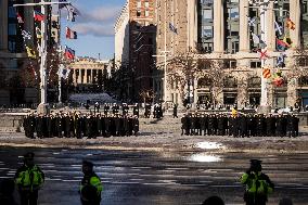 President Jimmy Carter's Procession To The US Capital