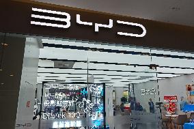 BYD Store in Shanghai