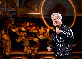 Nvidia's CEO Jensen Huang Unveils New Innovations At CES 2025