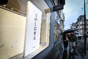 Winter Sales starts in Paris FA