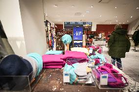 Winter Sales at the BHV Marais in Paris FA