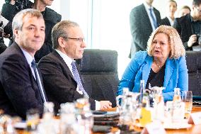 Weekly Cabinet Meeting at the Chancellery in Berlin, Germany