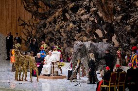 Pope Francis Leads His Weekly General Audience In The Paul VI Hall