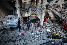 Israeli Airstrike In Gaza