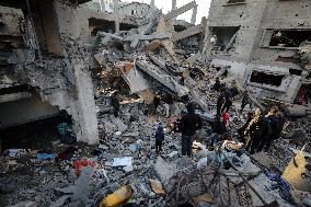 Israeli Airstrike In Gaza