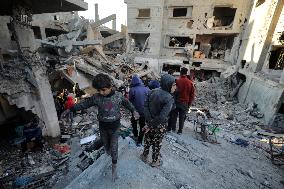 Israeli Airstrike In Gaza