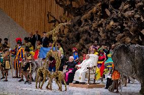 Pope Francis Leads His Weekly General Audience In The Paul VI Hall